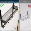 Consumest Over The Door Hooks Organizer - Over Door Hanger