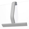 dancemoon JustHang Shower Squeegee for Glass Doors, All-One-Piece Silicone with