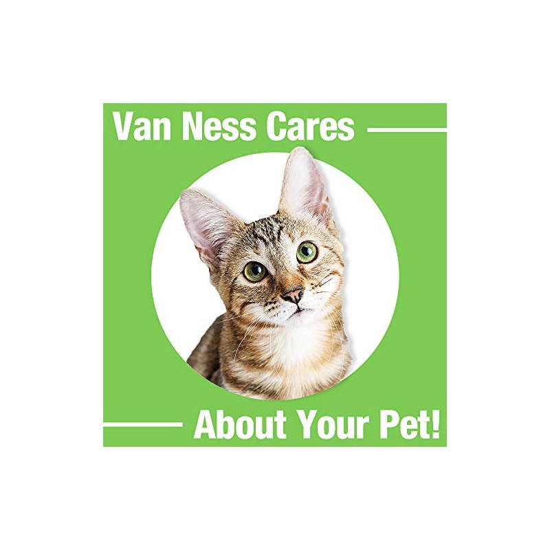 Van Ness Plato para Gato Anti derrapante Morado, 8 oz,