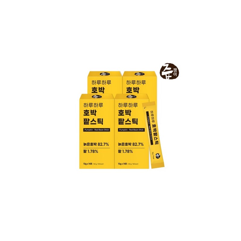 GAMEMASTER 4 boxes of Juicy Pumpkin Red Bean Sticks (56