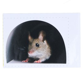 20 pieces 3D mouse hole, realistic wall sticker, mouse hole sticker, mouse in a hole, wall sticker, funny art, home decoration, vinyl, for living room, children's room, bedroom, children's room (2),