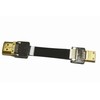 Short Flat Light HDMI Cable Mini HDMI Straight Male to