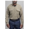 DRIFIRE Men's Standard FR Vented Work Shirt, Khaki, XL-Regular