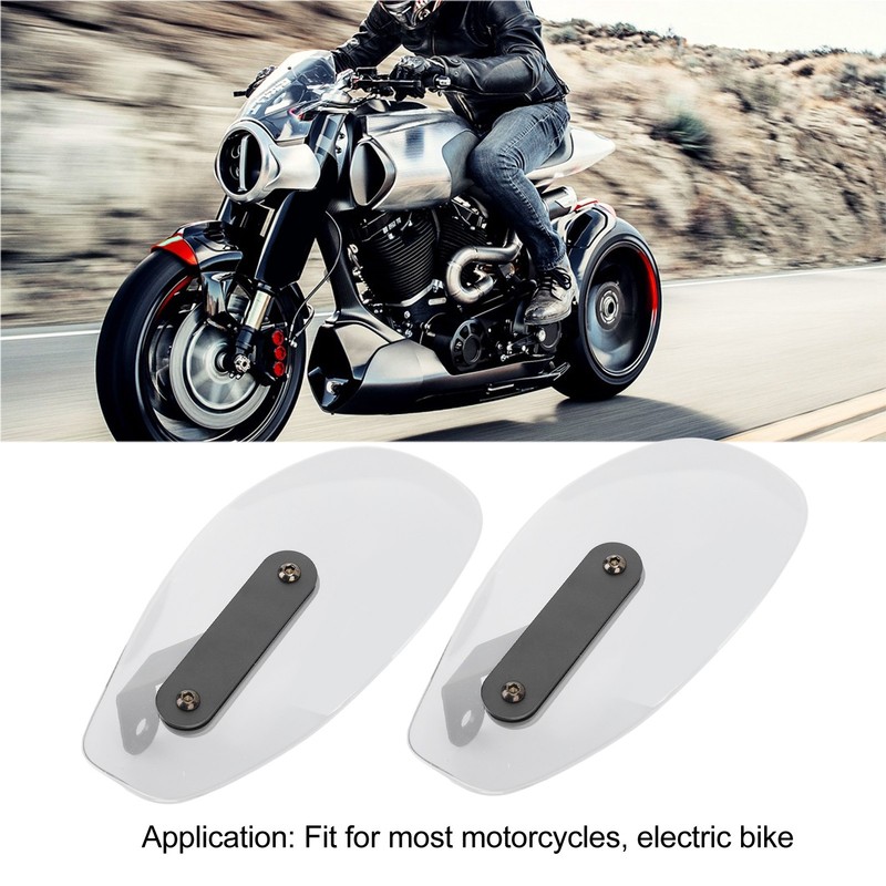 Motorcycle Hand Guard Reduce Wind Resistance Universal Fit for Most