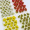 Cayway Pack of 128 Miniature Flower Cluster Miniature Grass Tuft