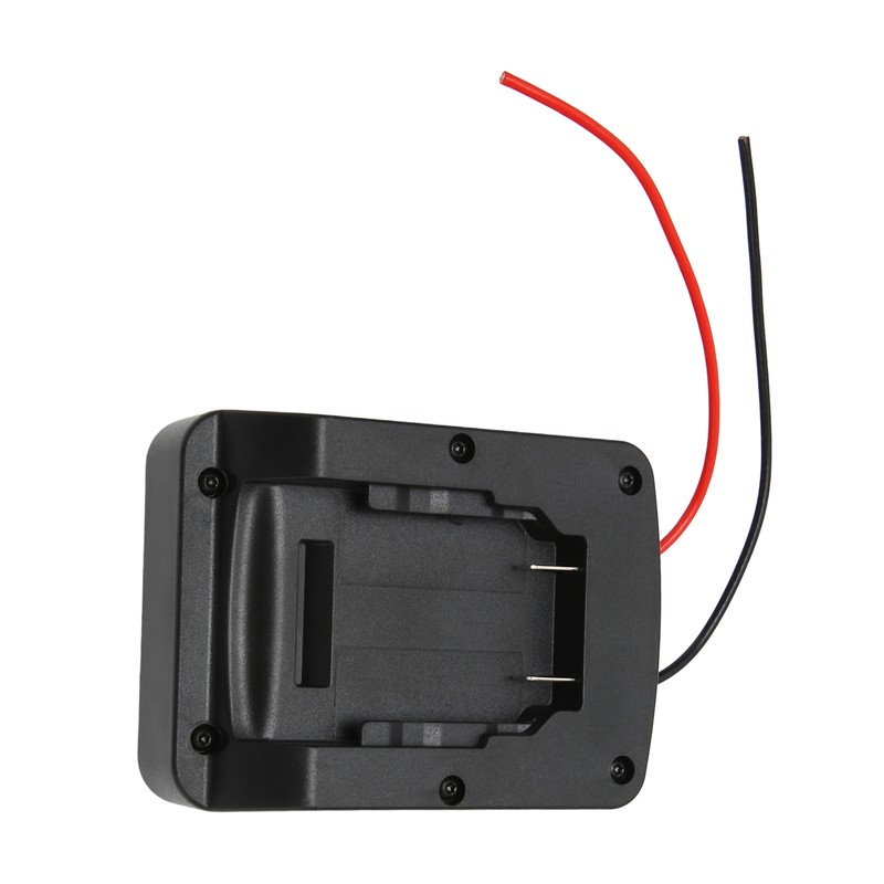 Secure Battery Adapter Independent Switch Dock Power Connector with Wires