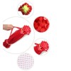 CUGBO 200pcs 15" Mesh Produce Bag Reusable Net Bag Nylon