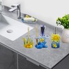 YHHRESINKING Resin Octopus Mother and Baby Soap Dispenser, Beach Bathroom
