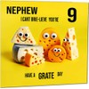 9th Nephew Birthday Card - Cheese Pun Funny Nephews Birthday