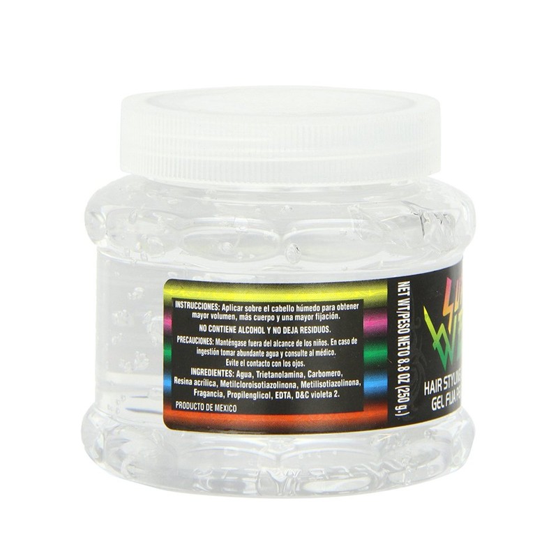 Super Wet Plus Hair Transparent Styling Gel 8 Ounce