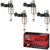 MACAX Set of 4 Fuel Injectors FJ1140 BB5Z-9F593-B Replacement Compatible