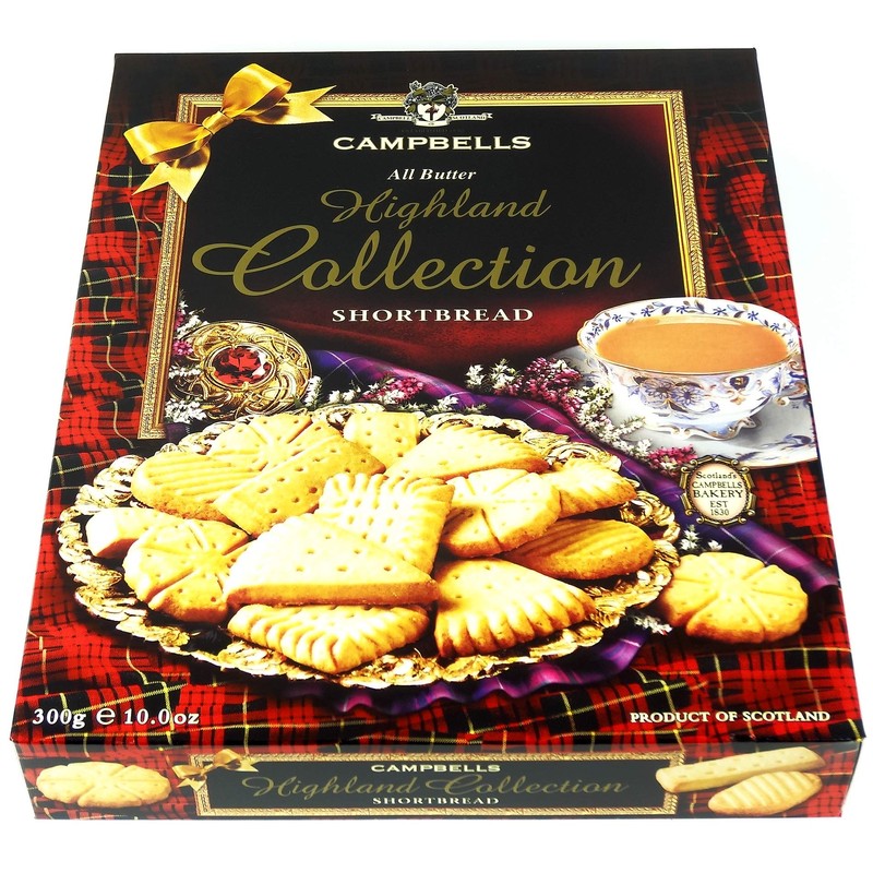 Campbell's Shortbread - 300g Highland Collection Carton