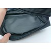 makeup pouch bi-fold with brush holder
