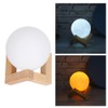Moon Table Light 3D Printing Night Lamps Charging Bedroom for