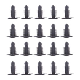SCITOO 20Pcs 9mm(0.35inch) Bumper Retainer Clips Kit Car Fastener Rivet Door Trim Rivets Screws Clips fit for GM For Toyota For Honda for Ford For Chrysler