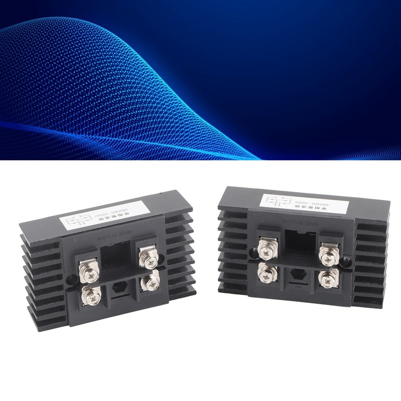 2 Pcs Bridge Rectifier MDQ60A 1600V Isolated Mounting Base Current