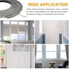 33ft Weather Stripping Brush for Sliding Windows/Doors Frame Side,Pile Self