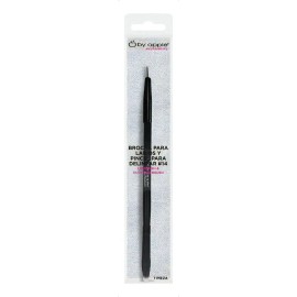 Brocha Labios y Delinear By Apple Negro Punta Fina 1 Ud