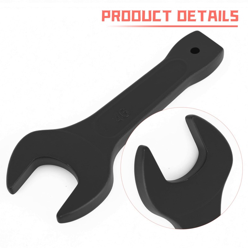HCXUANWJTL 60mm Open End Striking Wrench, High Tensile Steel Single