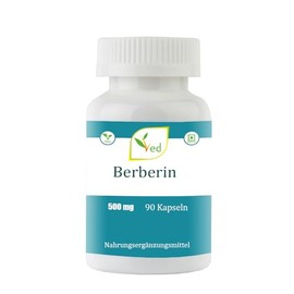 Ved Berberine 500mg Formula Better Absorption & Non GMO (90 Caps)