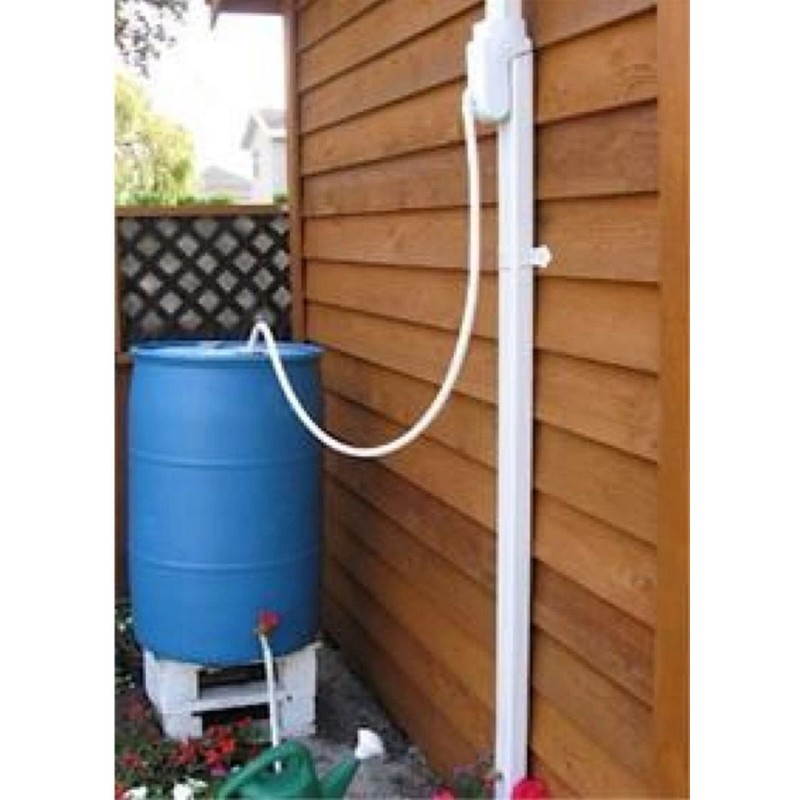 Garden Water Saver Oversized Downspout Kit 3'x4' – Rainwater Diverter