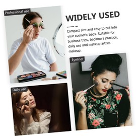 Baluue 4pcs Wooden Concealer Pen for Spot Cover Professional Cosmetic Pencils Diy Makeup Tools