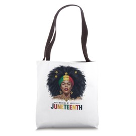 Remembering My Ancestors Juneteenth - Emancipation Day Tote Bag