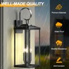Yolsunes 24" Extra Large Dusk to Dawn Outdoor Wall Light,