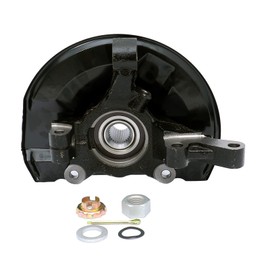 UCUT 698-411 Front Left Driver Side Steering Knuckle Axle Housing Direct Replacement Wheel Hub Compatible with 2007-2012 Caliber and 2007-2017 Compass/Patriot