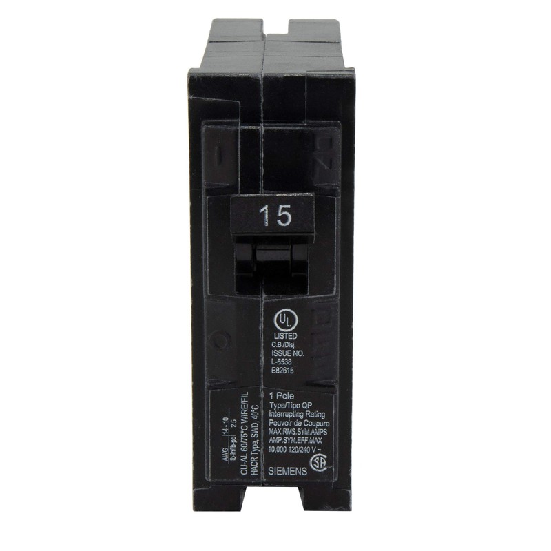 RecPro RV Circuit Breaker 15 Amp Q115 | Camper Breaker