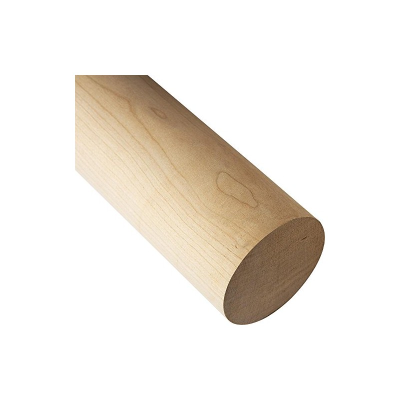 Large 3" Diameter Dowel Rods - Oak