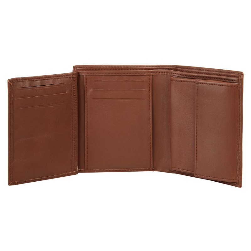 bruno banani Genuine Leather Men's Slim Wallet, Wallet with Coin