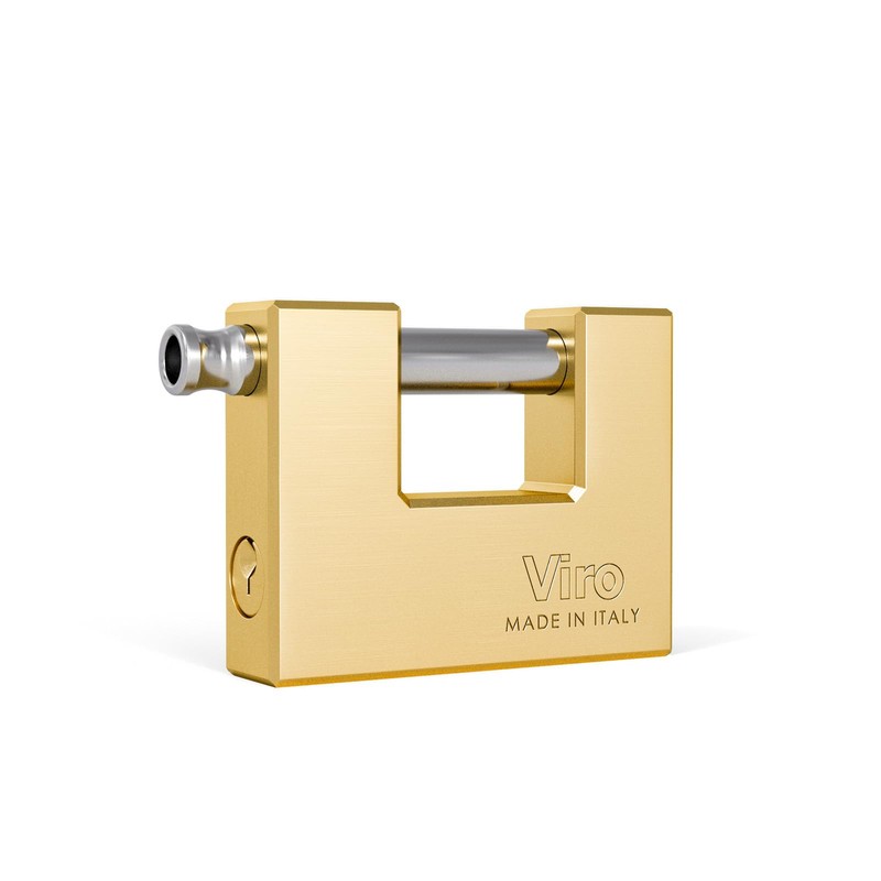 Codiven 11430032 – Viro Square Padlock 75 mm Arch 27