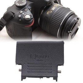 SD Card Slot Cover for D3100, Digital Camera Memory Card Shell Back Door Socket Lid Protector with Spring and Iron Sheets