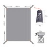 Hikeman Waterproof Camping Tarp Portable Tent Footprint with Drawstring Bag