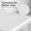 Wall Mounted Folding Shower Seat, White