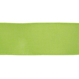 Ribbonitlux Black Burlap Wired Ribbon, 3 inch x 20 Yards, Wired Edge Burlap Ribbon for Gift Wrapping, Big Bow, Wreath, and Christmas Tree Decoration