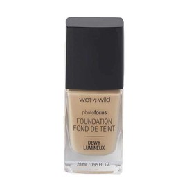 Wet N Wild Foundation - Photofocus Foundation Dewy Skin, Soft Beige, 1 Piece, 30 ml