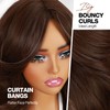 WIGER Layered Realistic Wavy Wigs for Women Natural-looking Synthetic Wigs