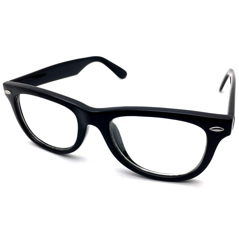Wellington Sunglasses Reinforced Frame Unisex Unisex, Black x Clear
