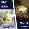 SHONELIGHTING Solar Paver Color Changing Lights, 6x9 Recessed Brick Light,