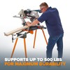 BORA Universal Miter Saw Stand with Quick Release Tool Mounting