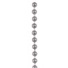 NEW: #6 NICKEL PLATED BRASS BEADED PULL CHAIN SOLD BY