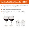 GSI Weinglas Weißwein Glas, Edelstahl, 63305, 1 Stück (1er Pack)