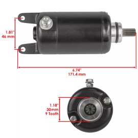Celox Starter for Kawasaki EX250 Ninja 250R 248cc 1986 1987 1988 1989 1990 1991-2012
