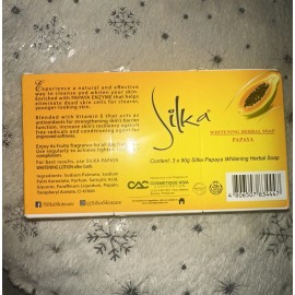Silka 3 SILKA Whitening Herbal Soap With VitaRich Actives (90g)