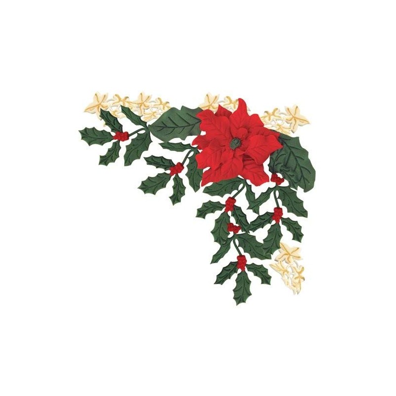 PME 117CH026 JEM Christmas Lantern, Flowers and Foliage Cutters, Set