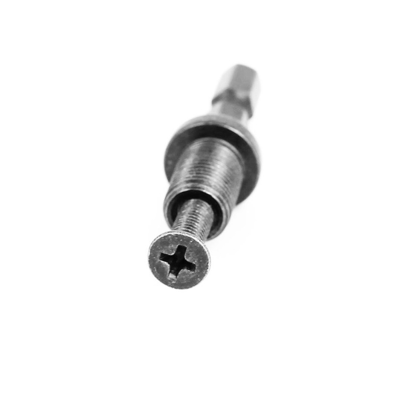LDEXIN 5pcs 1/4" Shank to 3/8-24UNF Thread Round Shank Lock