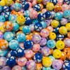 Printed 16mm Beads 15pk - Customizable Designs for DIY Projects,