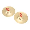 Crash Cymbal Brass Percussion Instrument Pair Teaching Tool Toy for